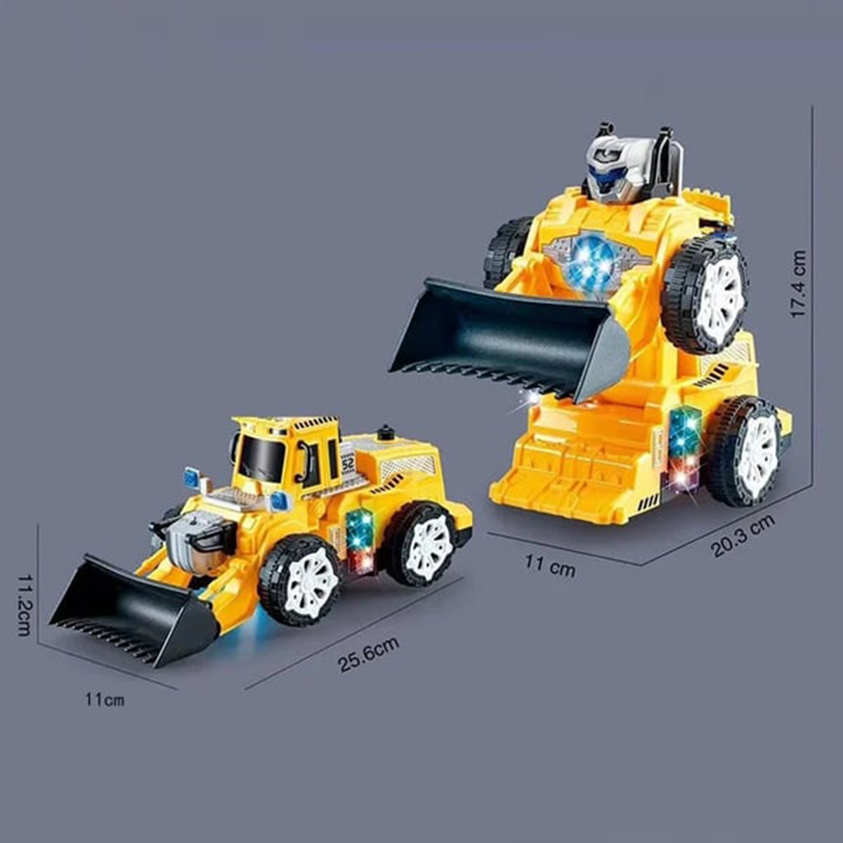 🚓Electric Universal Deformation Police Toy Car