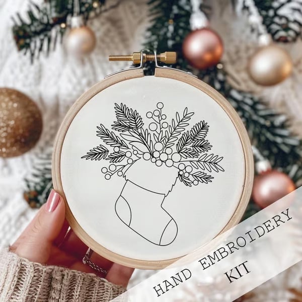 🔥LAST DAY PROMOTION 49% OFF 🔥 - 🎄Christmas Embroidery KIT