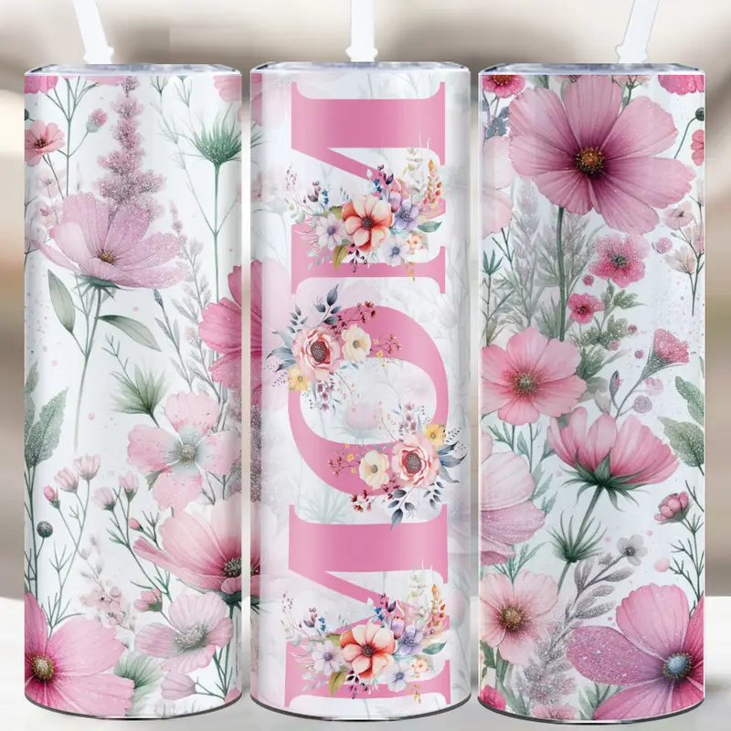 ‌Blooming Love, Lasting Warmth 💐 | 20oz Stainless Steel Tumbler