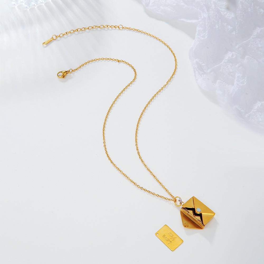 💌Envelope Necklace