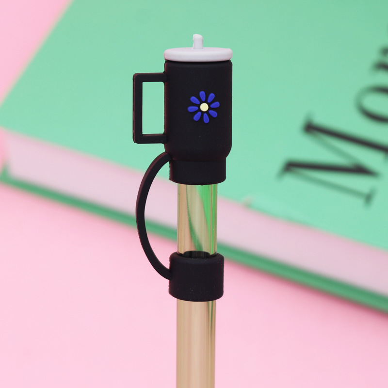 Silicone Mini Cup Straw Covers Cap