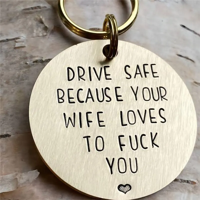✨Funny Engraved Keychain - 🔥Buy 3 Get 1 Free🔥