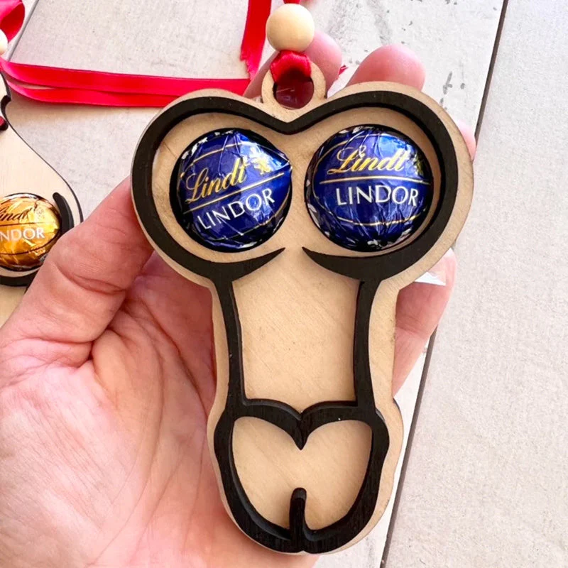 Funny Couples Christmas Ornament🤣