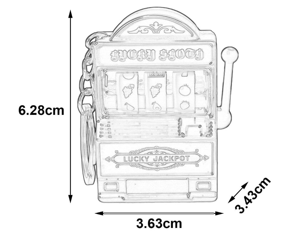 🍓Mini Fruit Machine Keychain