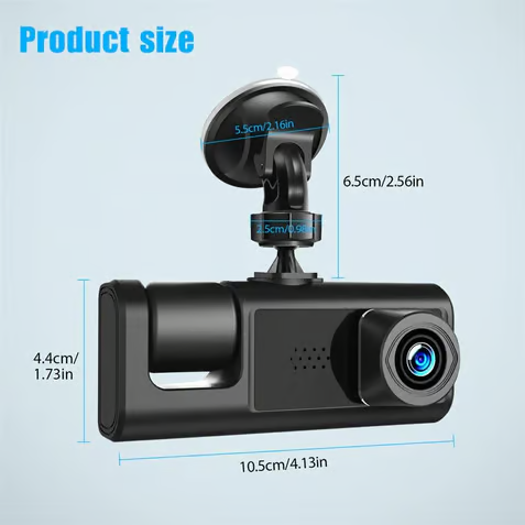 🔥Hot Sale 49%OFF🔥 3 Lens Dash Cam