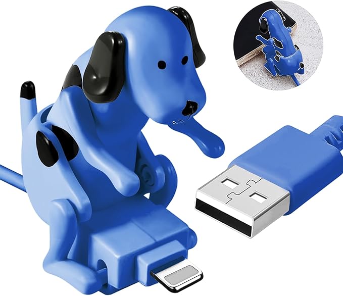 Funny Dog Fast Charger Cable | USB for iPhone & Type-C Phones