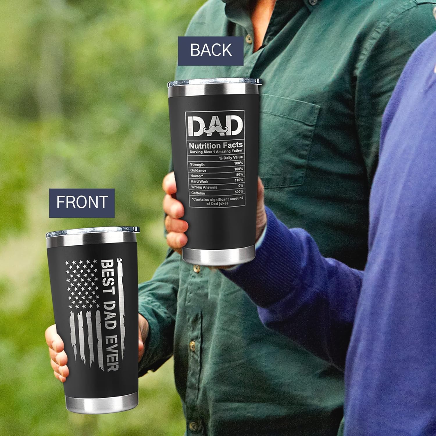Funny Dad Tumbler - Perfect Gifts for Dad from Daughter or Son