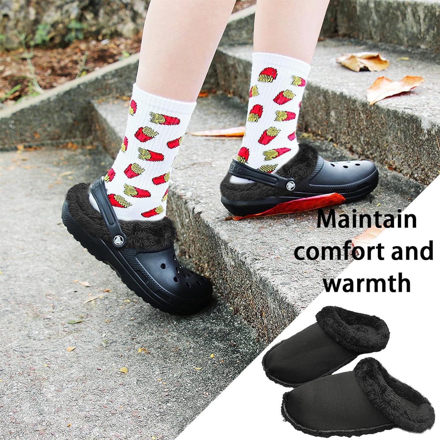 Fleecy Liners for Crocs