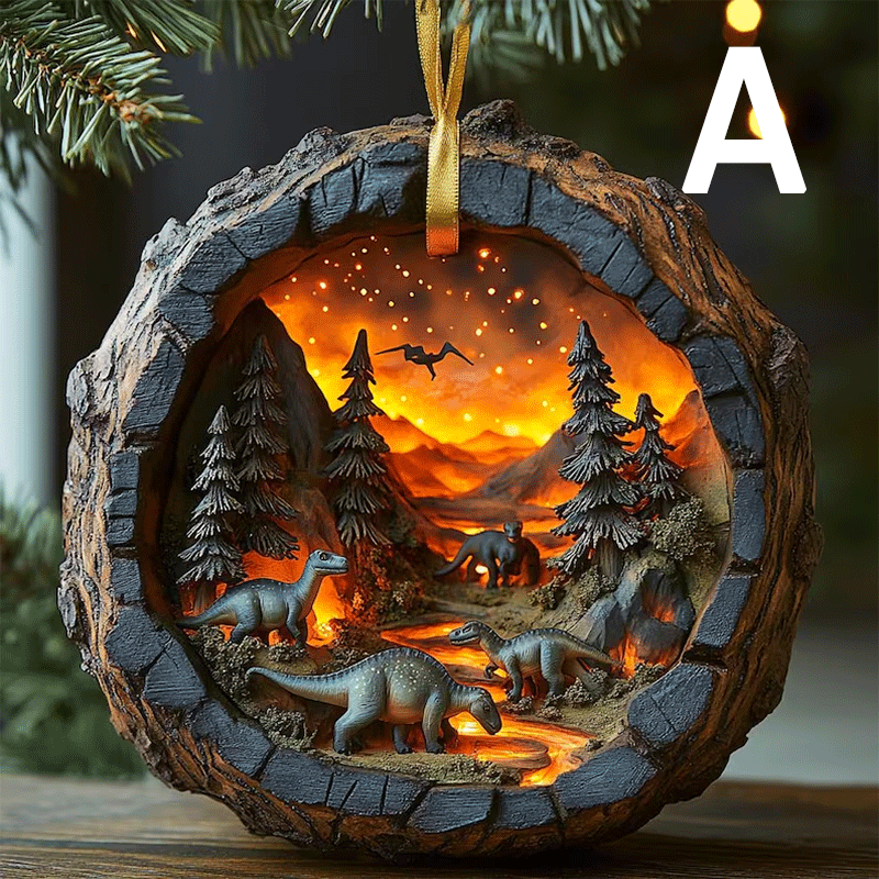 Dinosaur World Christmas Decorations