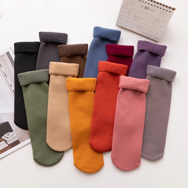 🌼NEW Snugly Velvet Winter Thermal Socks