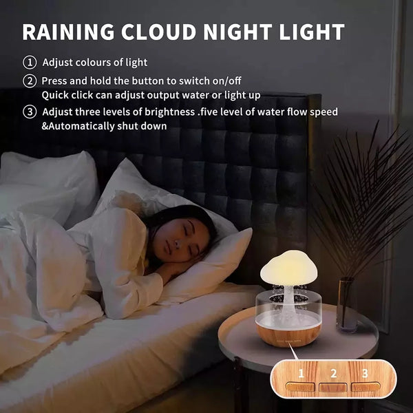 🍄🌧️Hot Sale 50% Off - Rain Cloud Humidifier