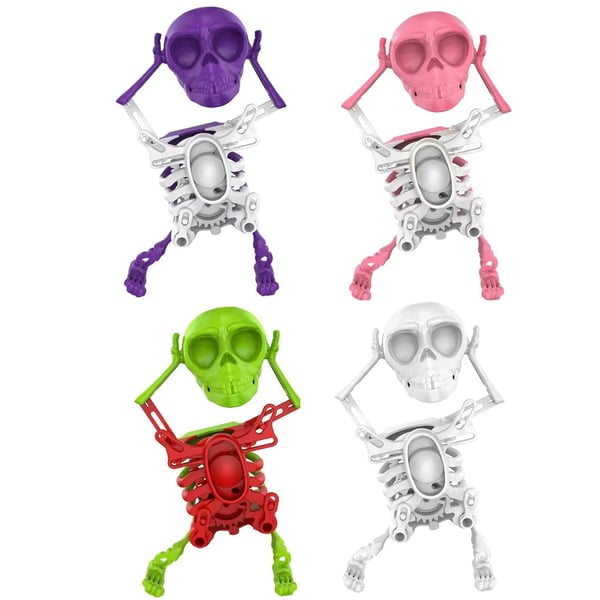 Dancing and Swinging 3D Skull Toy🎉