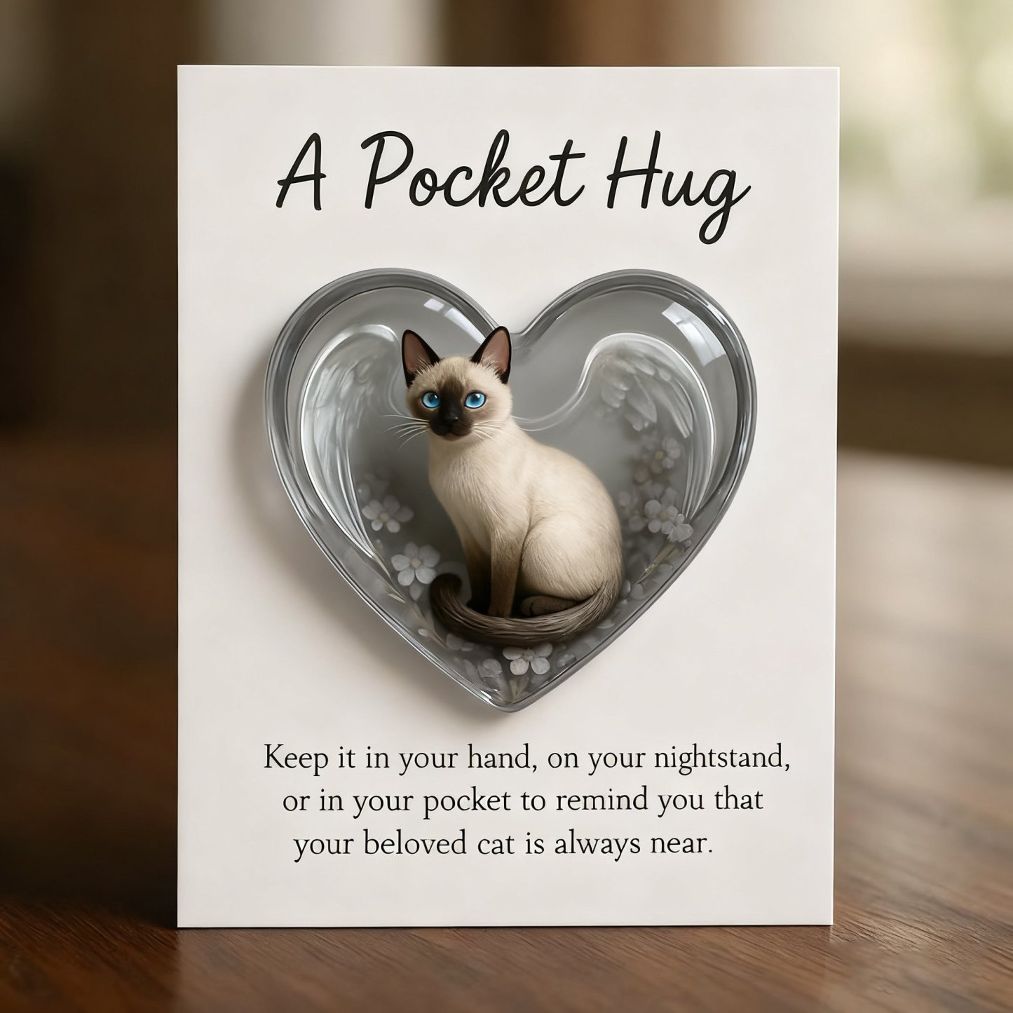 🐱 Cat Memorial Pocket Hug