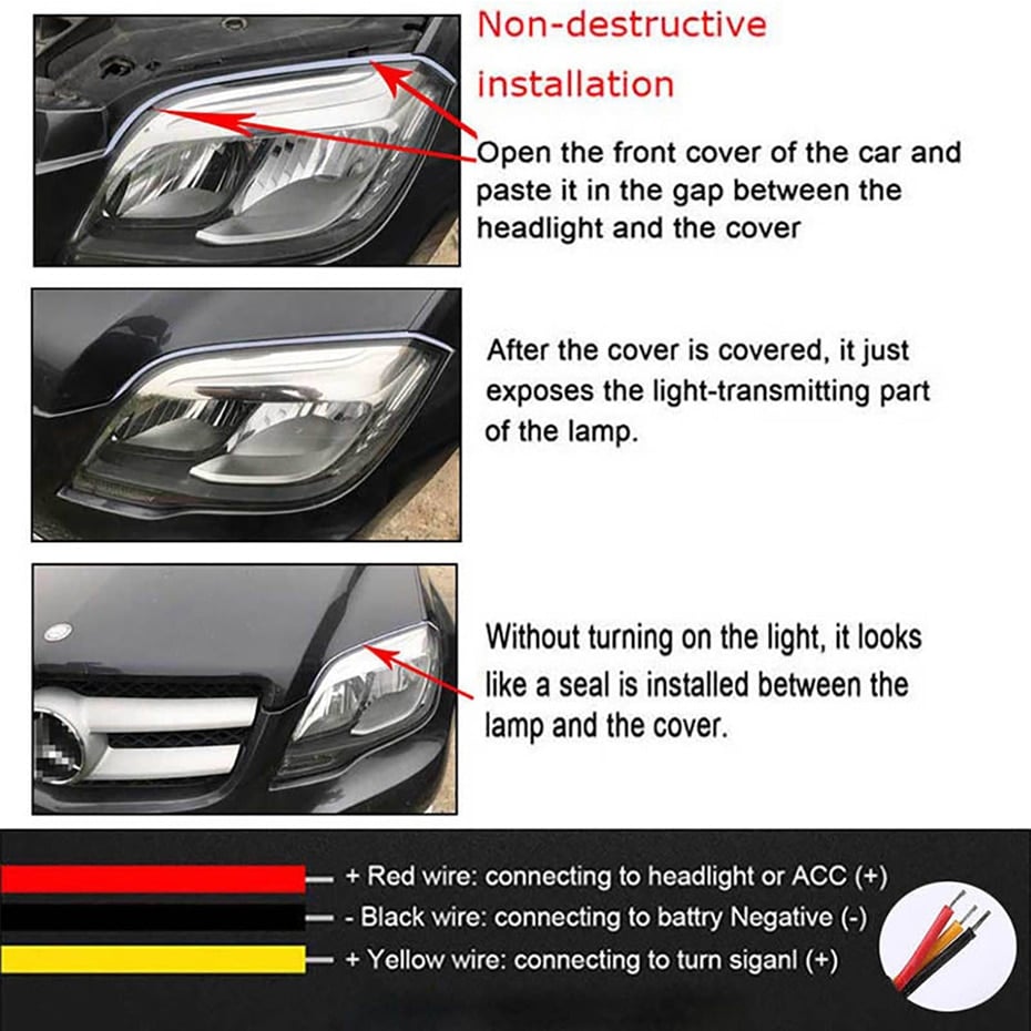 🔥Hot Sale 50% OFF - 🚗LED Flow Type Car Signal Light