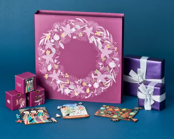 🎄Christmas Pre-Sale 50% OFF🎁🧩24 Days Of Christmas Puzzles Advent Calendar