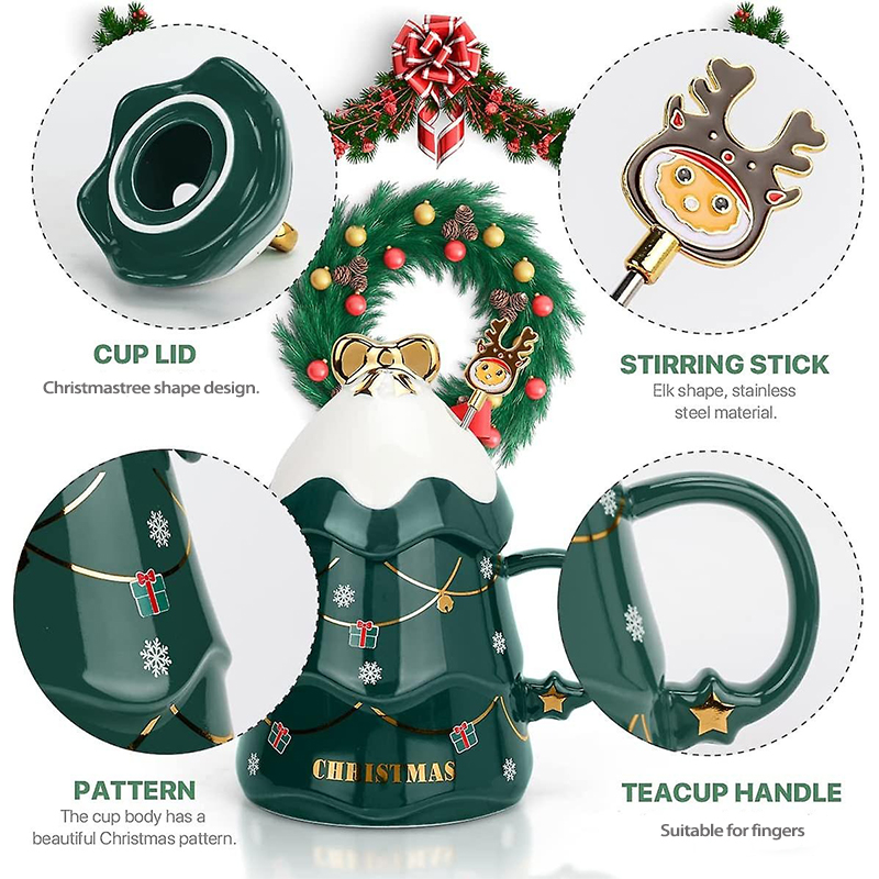 🎄Christmas Tree Coffee Cup☕
