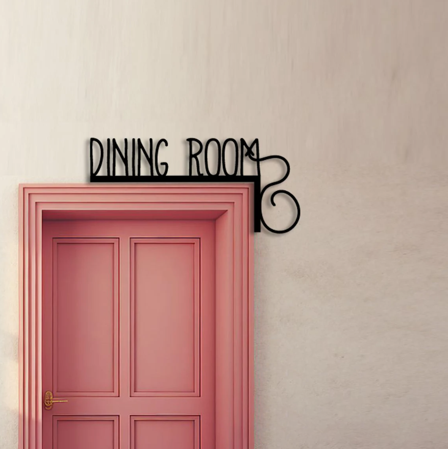 🔥Hot Sale 49%OFF🔥 Door Decor Metal Wall Art