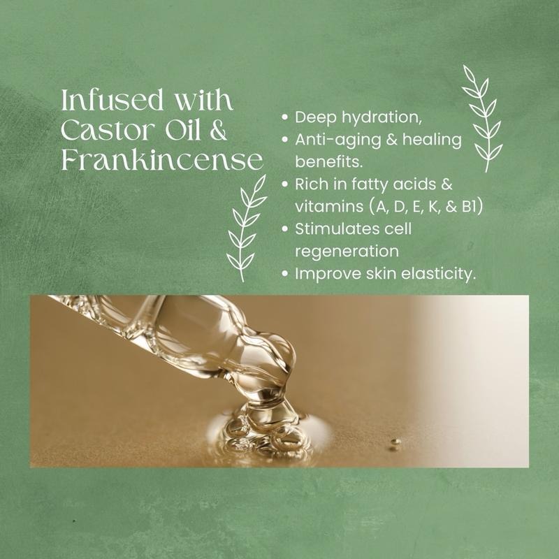 🌿100% Pure Handmade Grass Fed Whipped Tallow Cream with Castor Oil & Frankincense 🌼