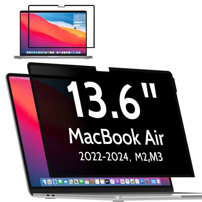 MacBook Magnetic Privacy Screen | Easy Attach Anti-Glare Filter