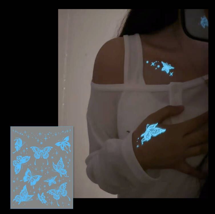 🔥HOT SALE 50% OFF - 🦋Luminous Butterfly Tattoo