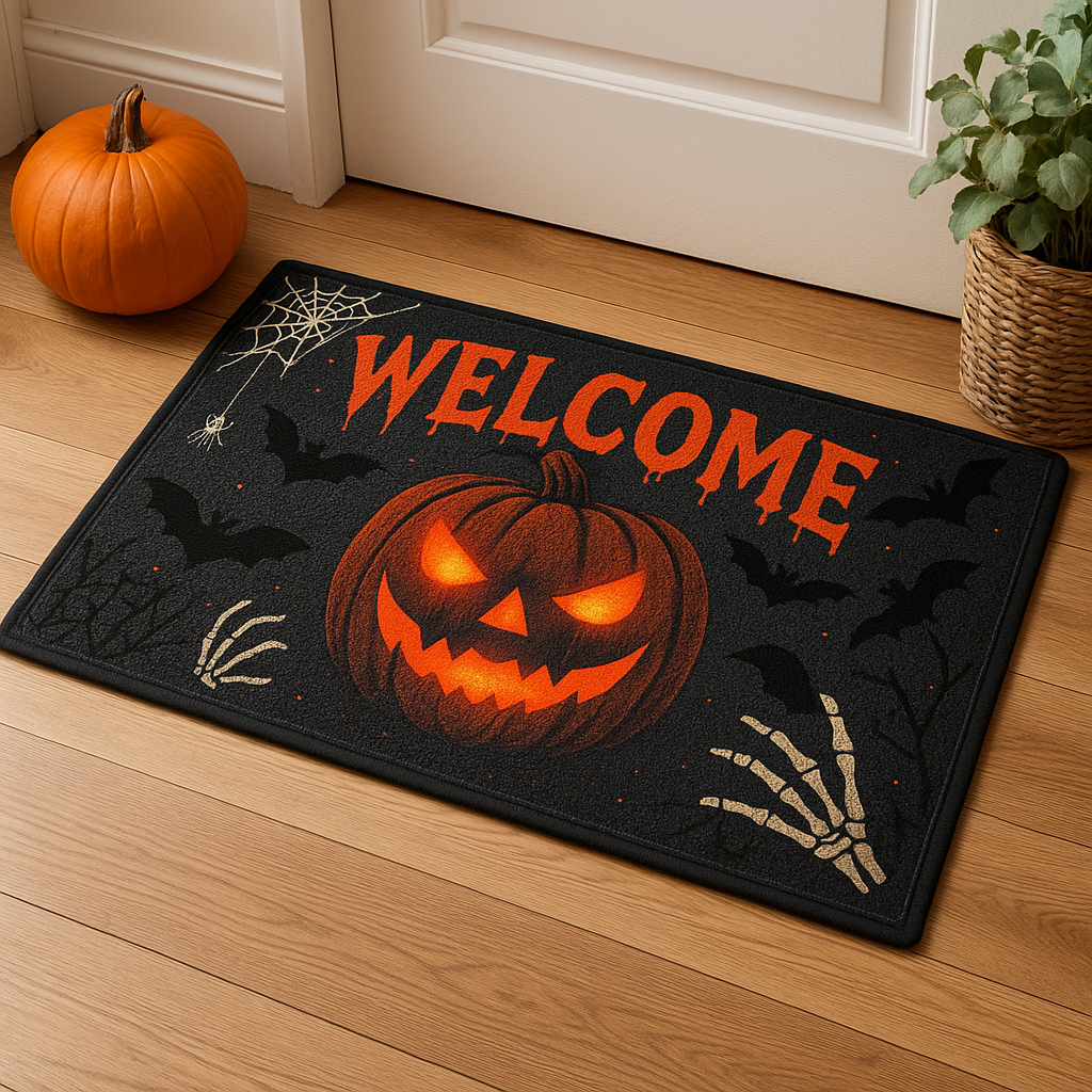 🎃👻 Halloween Welcome Doormats