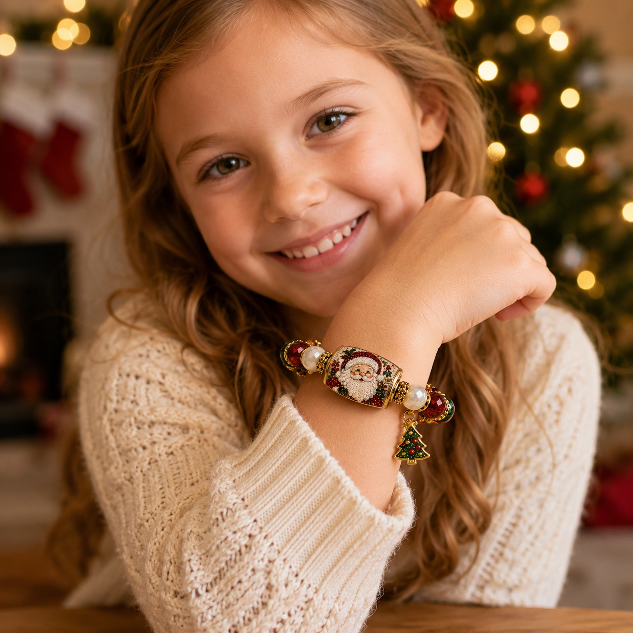 🎄🎁 Christmas Charm Bracelet – Carry the Magic of Christmas Wherever You Go