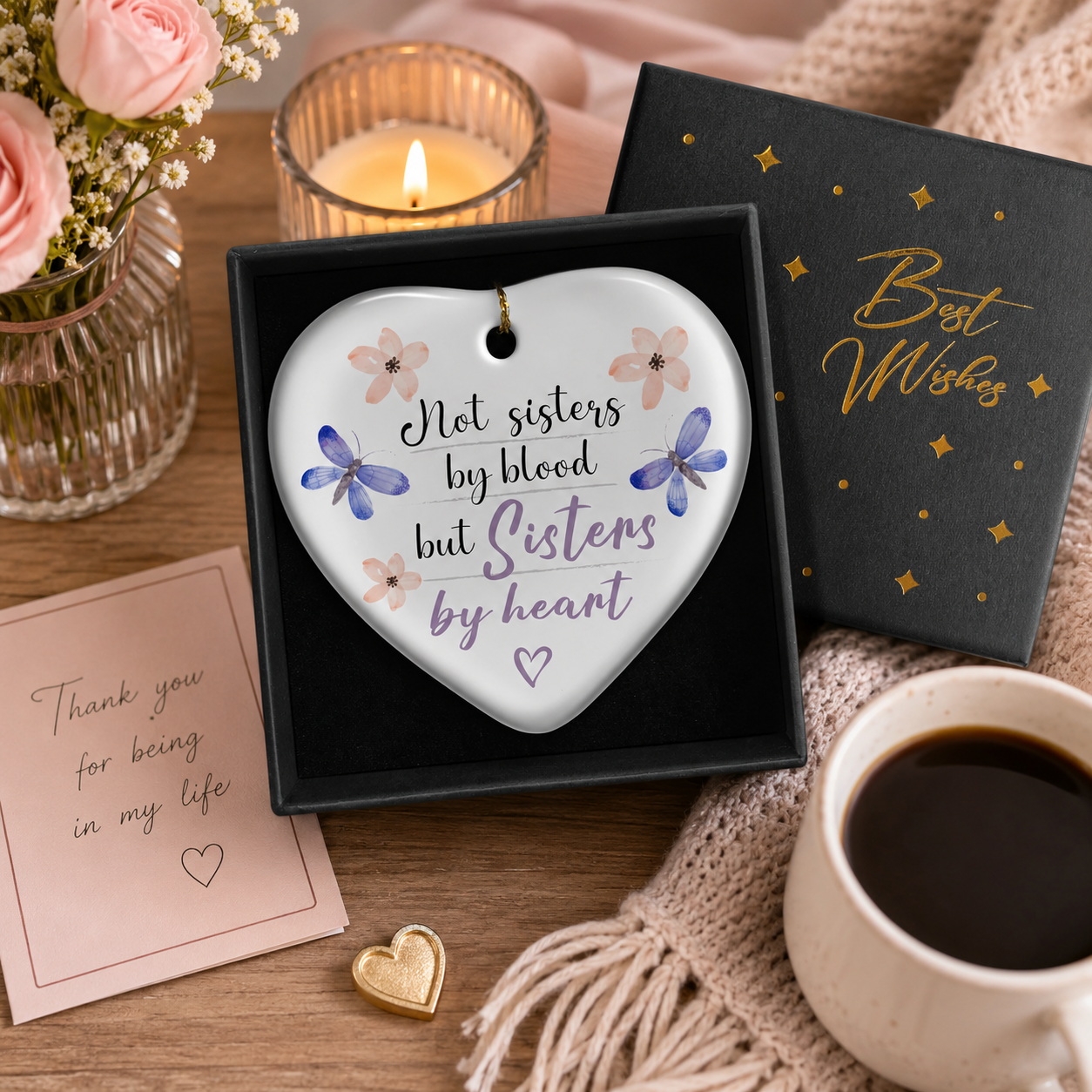💖Heart Keepsake Ornament – A Gift That Speaks From the Heart