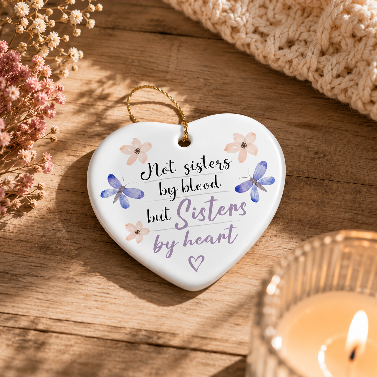 💖Heart Keepsake Ornament – A Gift That Speaks From the Heart