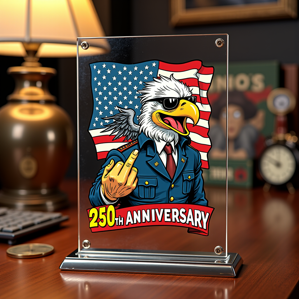 250th Anniversary Rebel Eagle  Plaque
