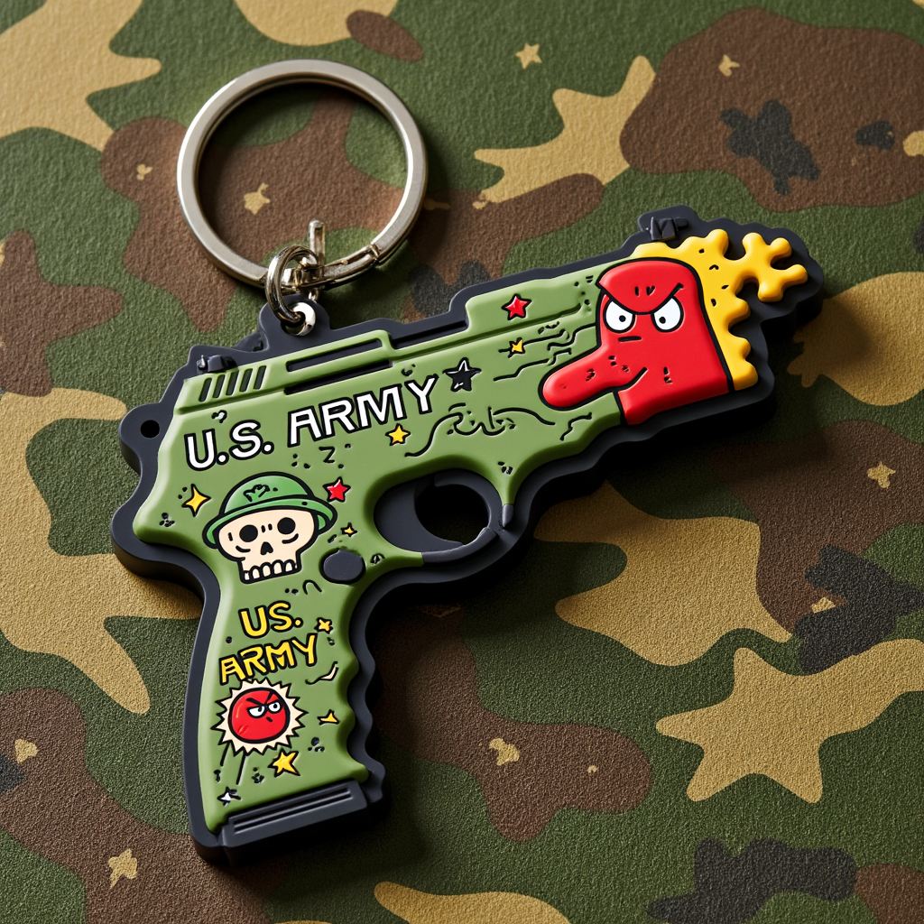 U.S. Army FunPistol Keychain