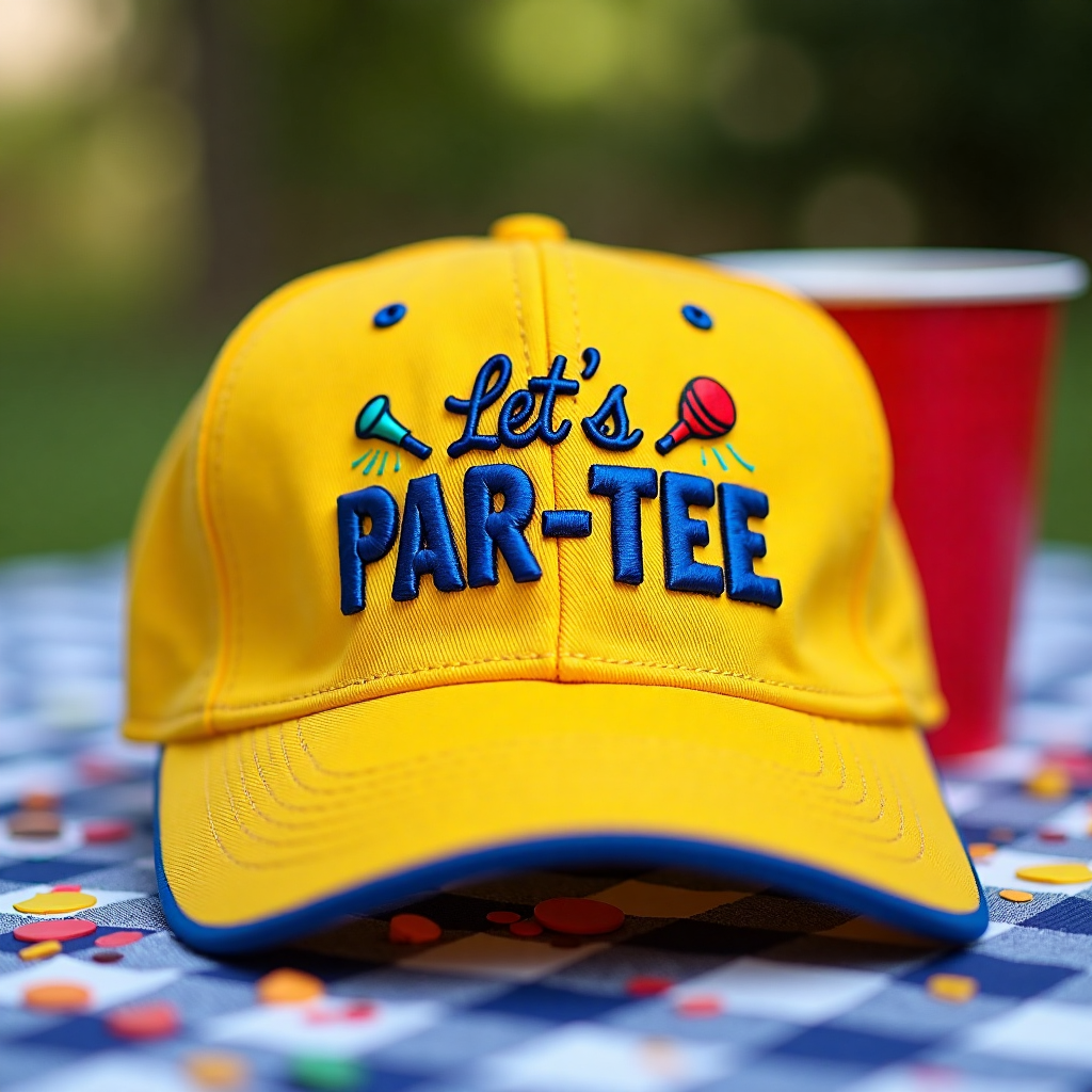 🧢 Let's Par-Tee Funny Golf Hat