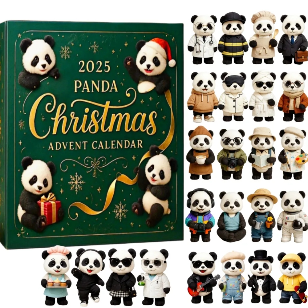 Panda Christmas Advent Calendar 2025
