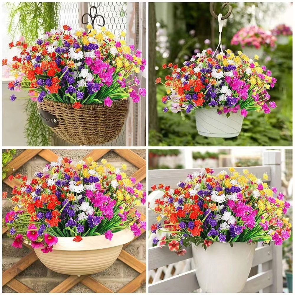 outdoor artificial flowers