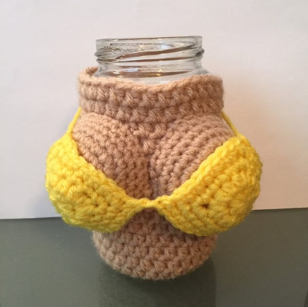 Funny Removable Bikini Beer Cover