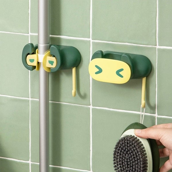 🔥(Last Day Promotion -50% OFF)Wall Mounted Mop Organizer