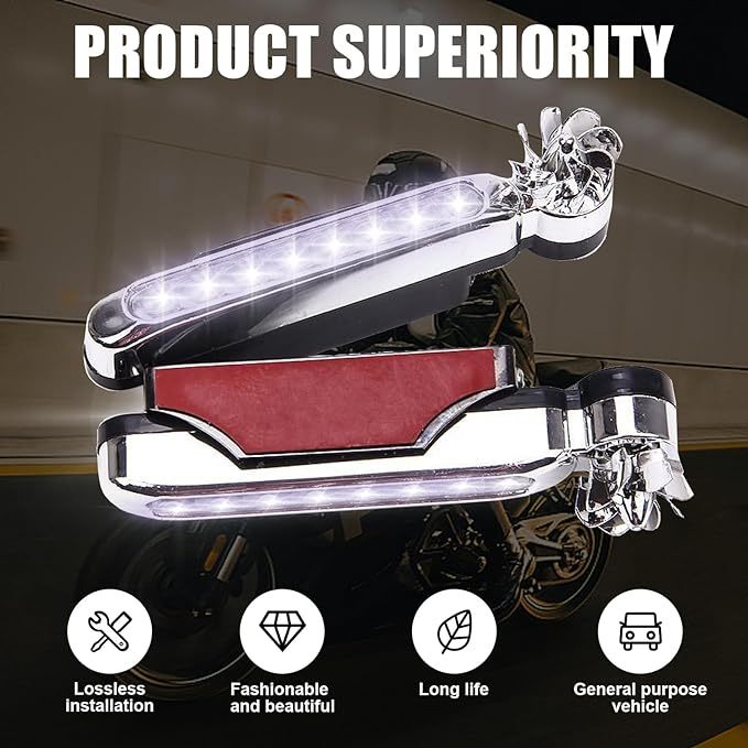 Led Wind Energy Car Lights