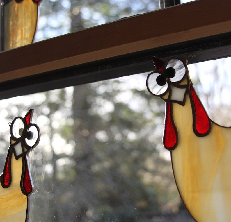 🔥HOT SALE NOW 50% OFF 🎁 - Funny Window Corner Decor - 🐓Peeping Rooster