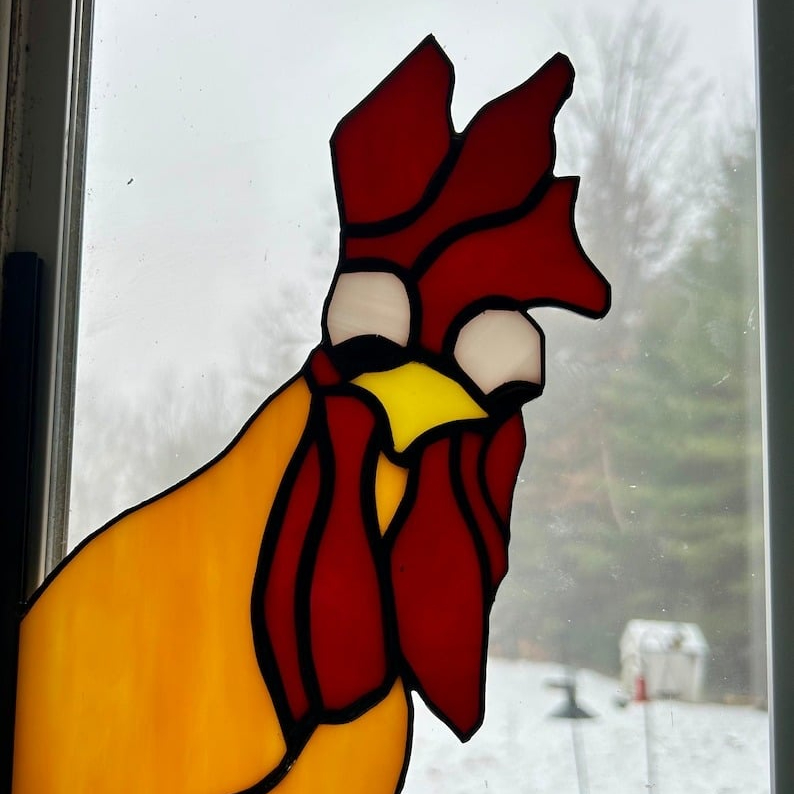 🔥HOT SALE NOW 49% OFF 🎁 - Funny Window Corner Decor - 🐓Peeping Rooster