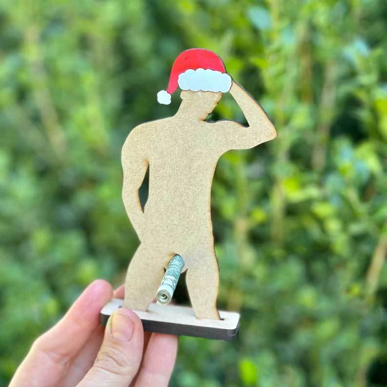 🤣Funny Cash Money Holder Ornament
