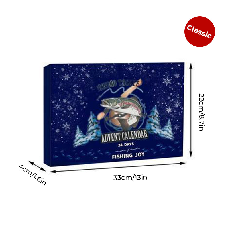 🎉24 Days Christmas Countdown Fish Tackle Set🎣