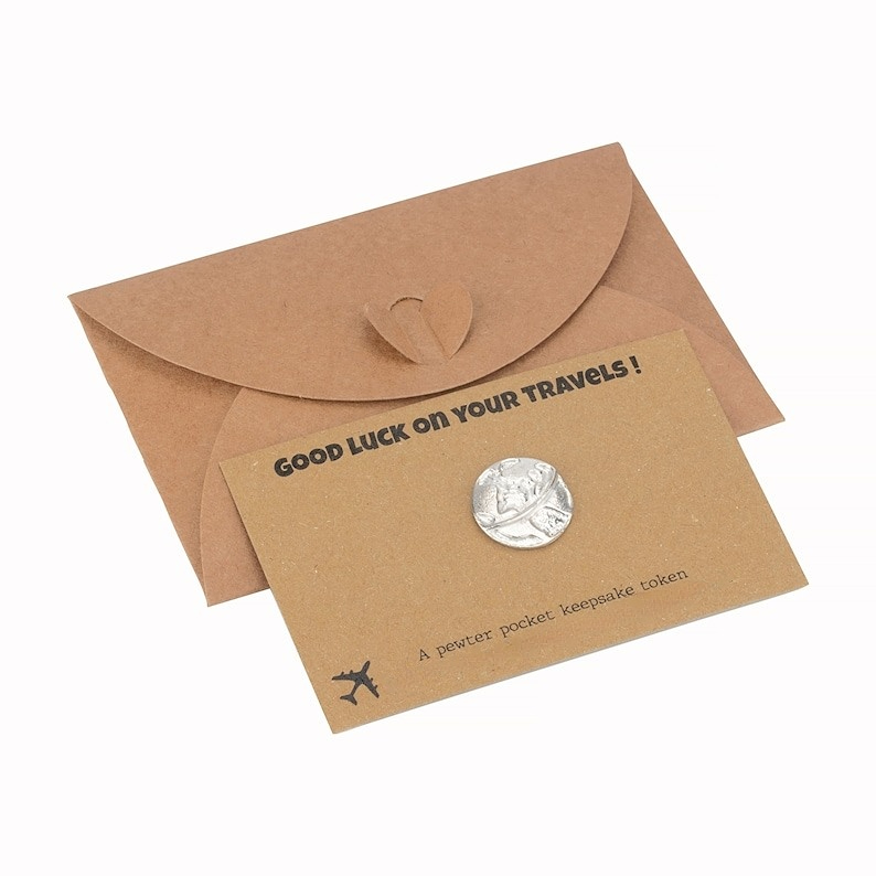 💝Pewter Heart Pocket Keepsake Token