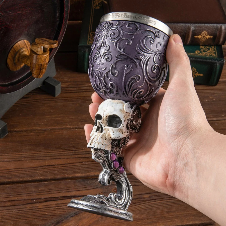 💀Magic Style Stainless Steel Decorative Goblet
