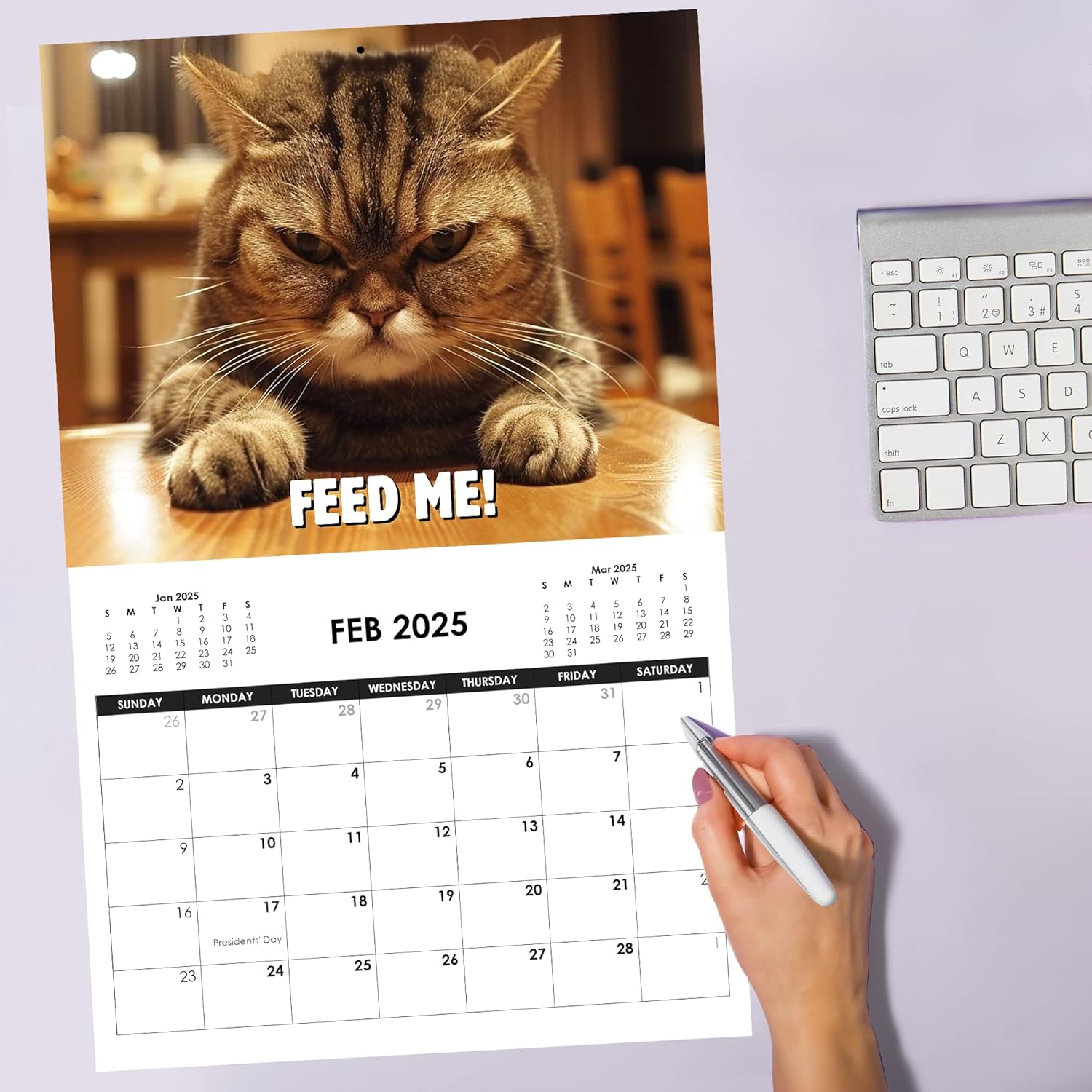 😾2025 Peed-Off Cats Calendar