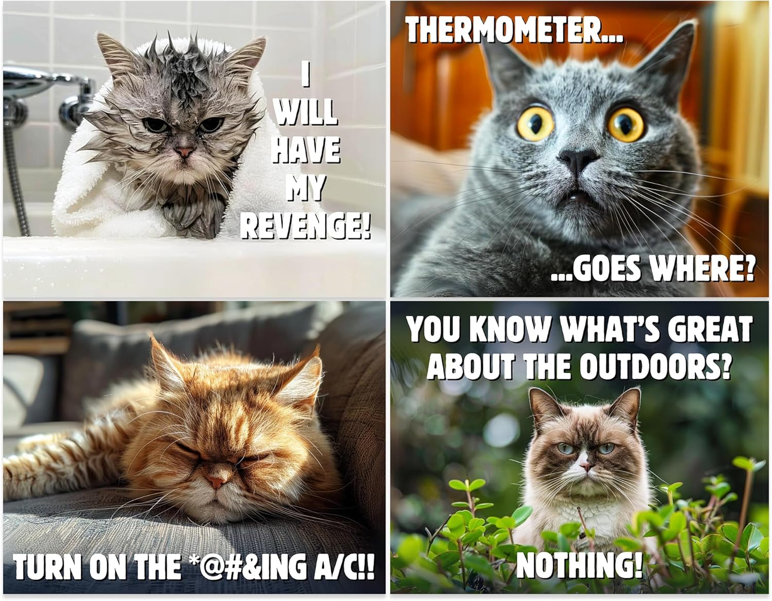 😾2025 Peed-Off Cats Calendar