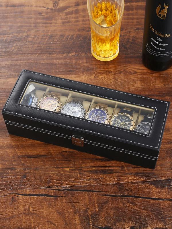 🗃️Leather Watch Storage Case