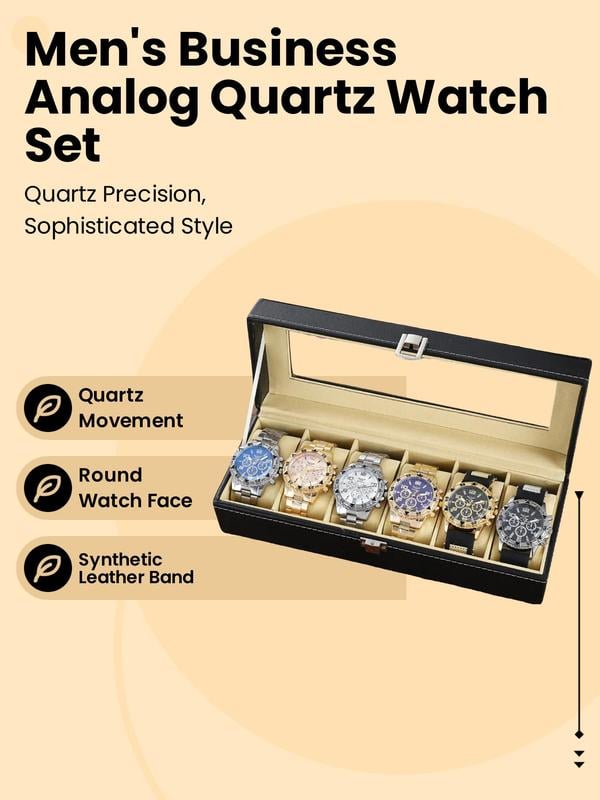 🗃️Leather Watch Storage Case