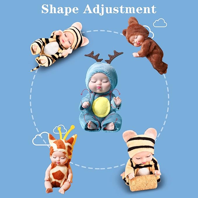 💖New Year Sperial 49%OFF💖 Mini Reborn Baby Doll