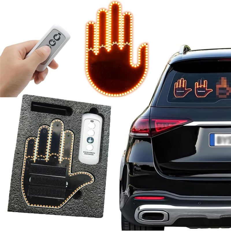 🤟Car Gesture Light