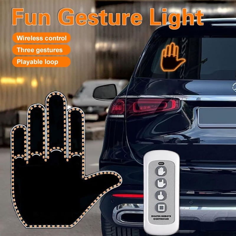 🤟Car Gesture Light