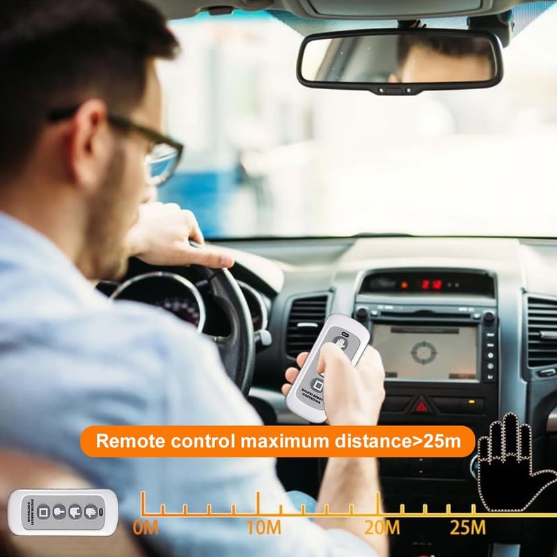 🤟Car Gesture Light